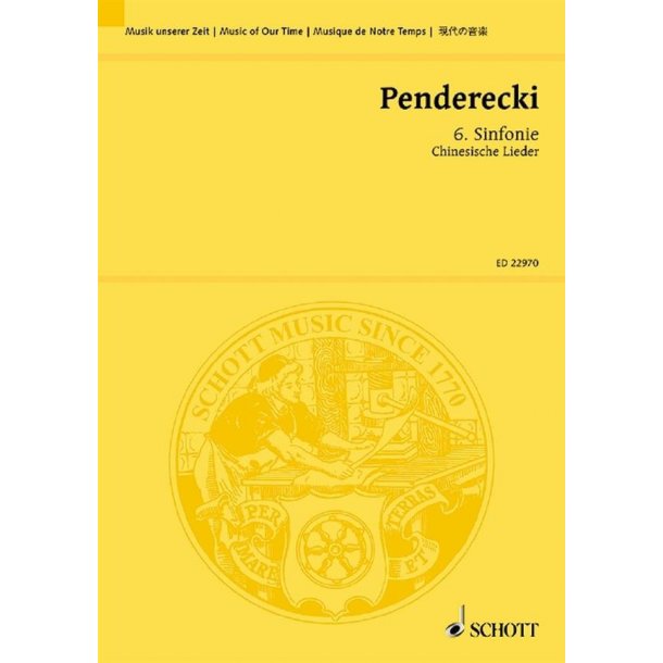 6. Sinfonie : Chinesische Lieder