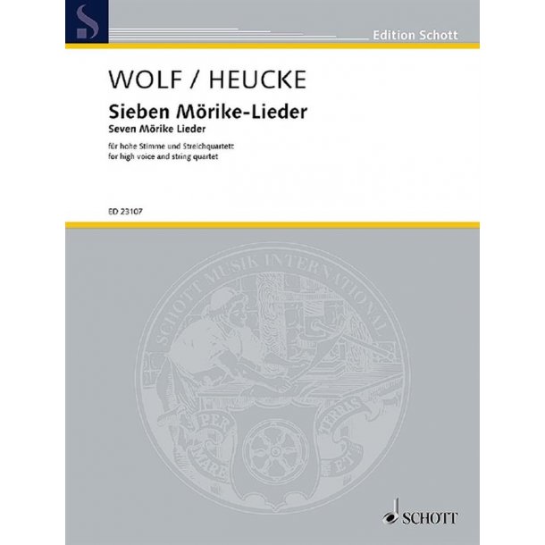 Sieben M&ouml;rike-Lieder