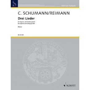 Drei Lieder : von Clara Schumann nach Gedichten von Heinrich Heine