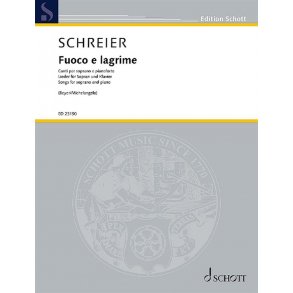 Fuoco e lagrime : Songs for soprano and piano