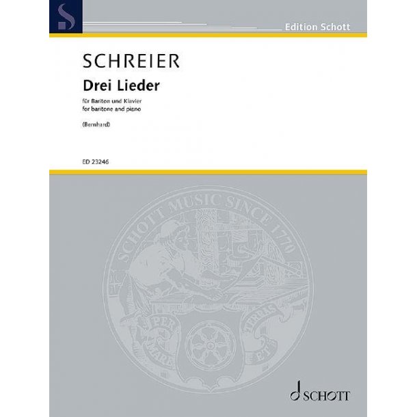 Drei Lieder