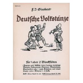 Deutsche Volkstänze Band 2 : Eine Sammlung der schönsten Volkstänze und Reigenlieder