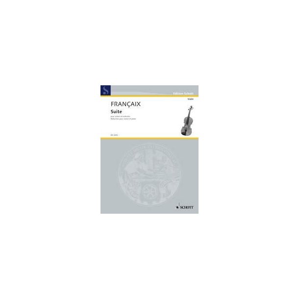 Suite : for violin and orchestra