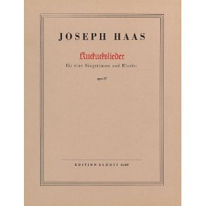 Kuckuckslieder op. 37 : 5 Lieder