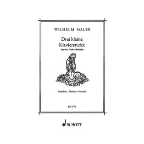 3 kleine Klavierstucke uber alte Weihnachtslieder