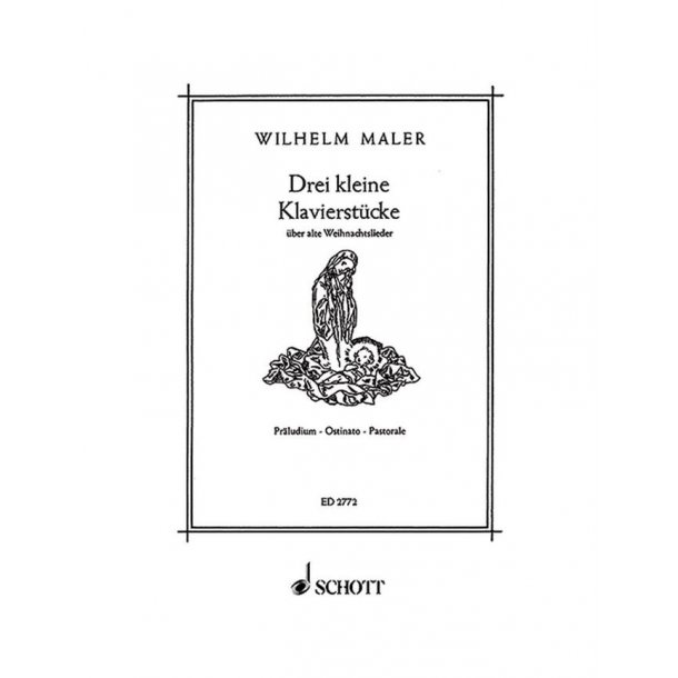 3 kleine Klavierstucke uber alte Weihnachtslieder