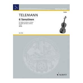 6 Sonatinen : für Violine und B.C. - Neuausgabe Urtext