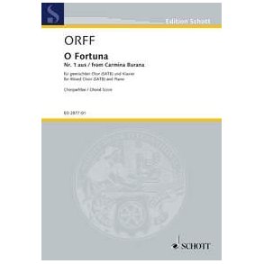O Fortuna : No 1 of Carmina Burana