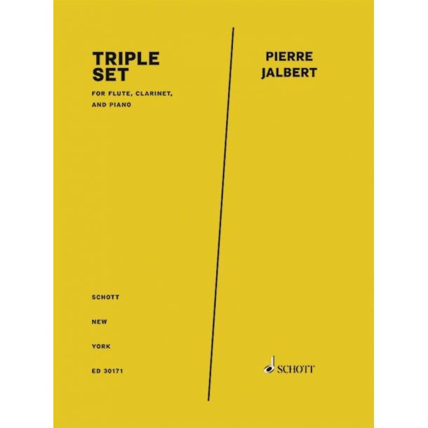Triple Set : For Flute, Clarinet In Bb, and Piano