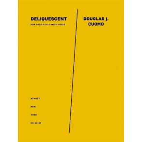 Deliquescent : for solo cello with voice