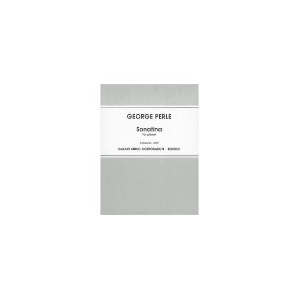 Sonatina : for solo piano