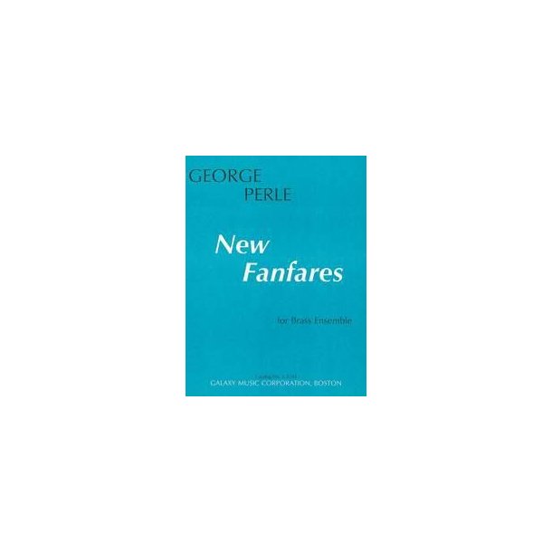 New Fanfares : for brass ensemble