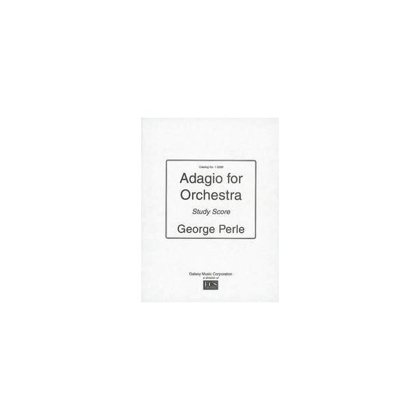 Adagio : for orchestra