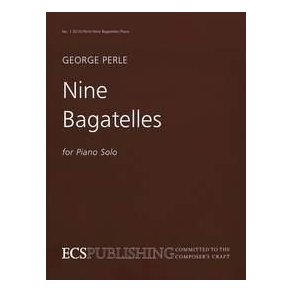 Nine Bagatelles : for piano solo