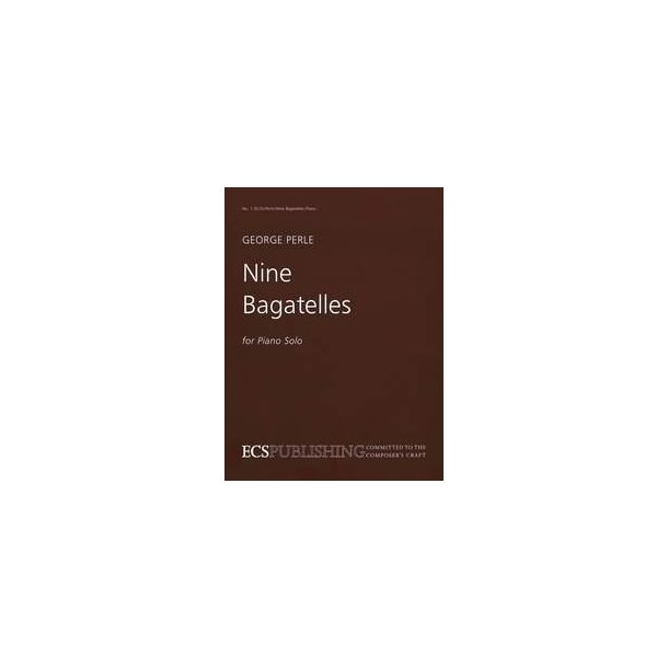 Nine Bagatelles : for piano solo