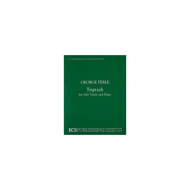 Triptych : for violin and piano