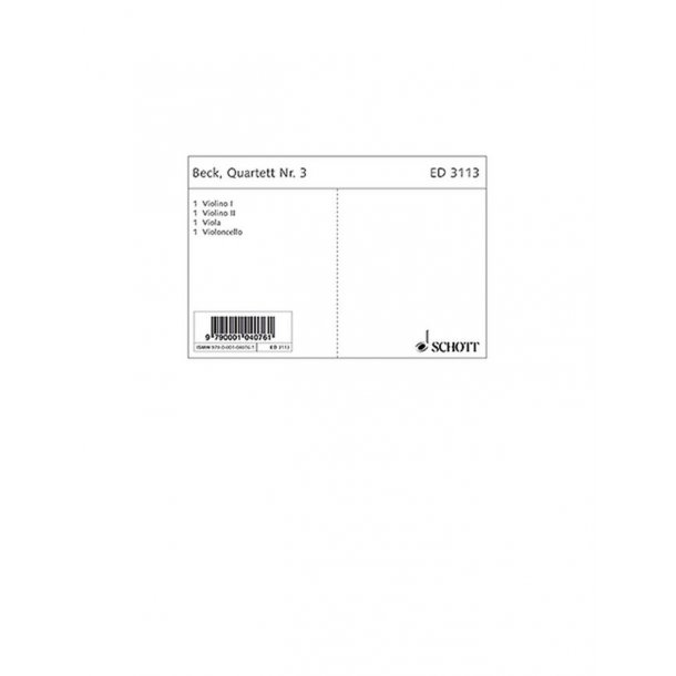 String quartet No. 3