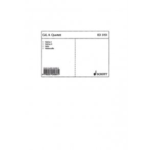 II. Quartet A Minor op. 35