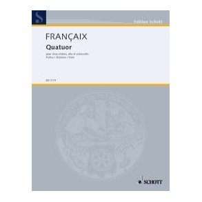 Quartet : for two violins, violo and violoncello