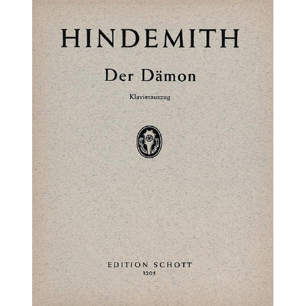 Der D&auml;mon op. 28 : Tanzpantomime in zwei Bildern