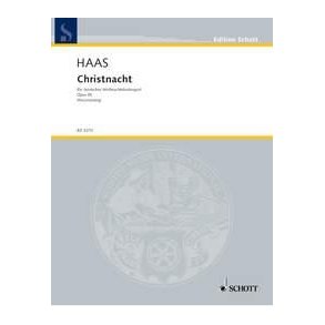 Christnacht op. 85 : Ein deutsches Weihnachtsliederspiel nach oberbayerischen und tiroler Weisen