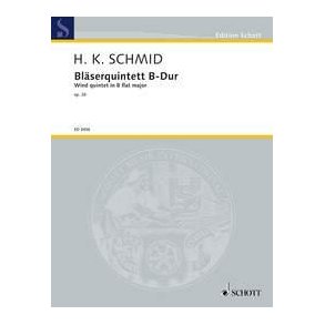 Blasquintett B flat major op. 28