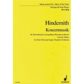 Concert music op. 48 : definitive Fassung