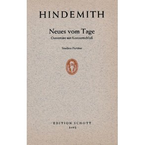 Neues vom Tage : Ouverture mit Konzertschluss