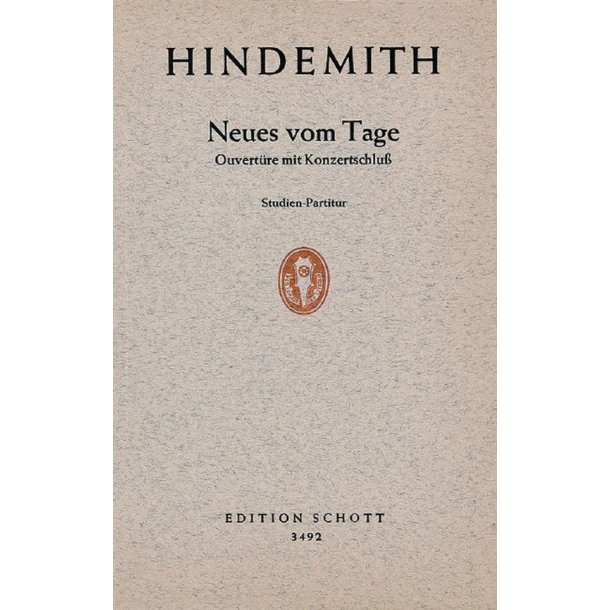 Neues vom Tage : Ouverture mit Konzertschluss