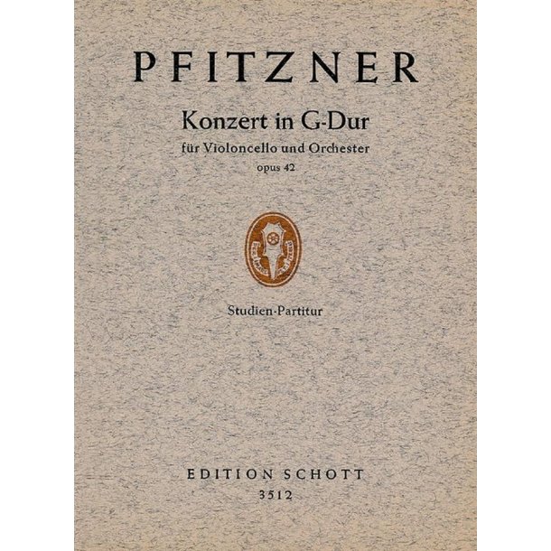 Cello Concerto in G Major op. 42