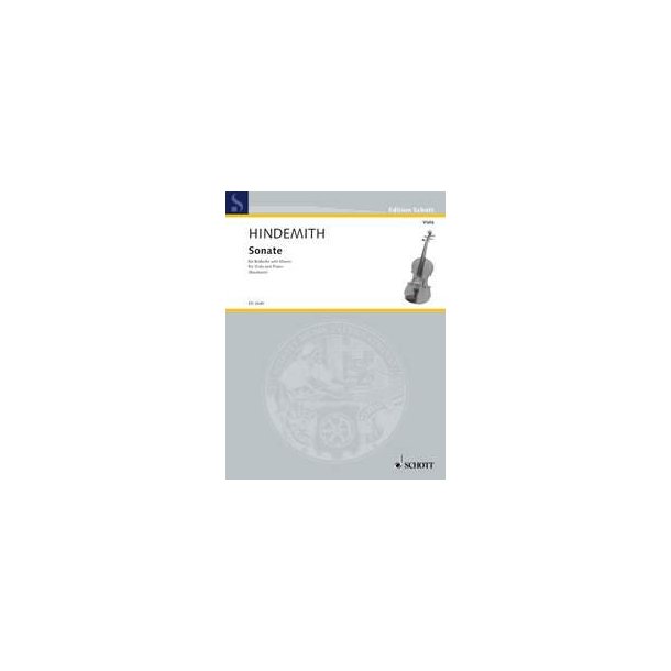 Sonata : Edited after: Paul Hindemith, Complete Works, Vol. V/7