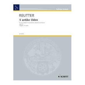Fünf antike Oden op. 57 : nach Gedichten von Sappho
