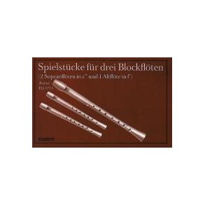 Spielstücke für 3 Blockflöten
