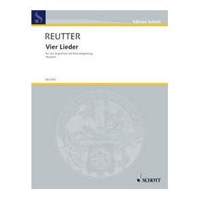 Vier Lieder op. 54