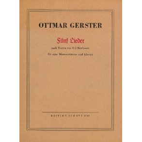 5 Lieder