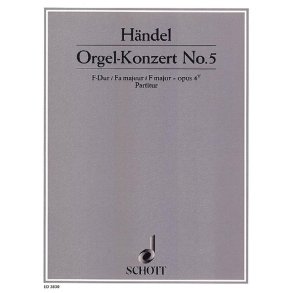 Organ Concerto No. 5 F Major op. 4/5 HWV 293
