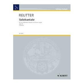 Solo-Cantata op. 45 : nach Worten des Matthias Claudius