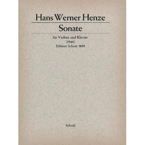 Sonata : for violin and piano