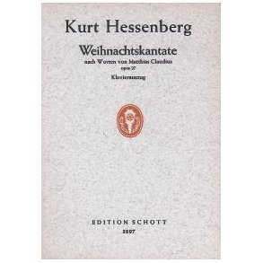 Weihnachtskantate op. 27 : nach Worten von Matthias Claudius