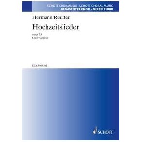 Hochzeitslieder op. 53 : aus Stimmen der Volker