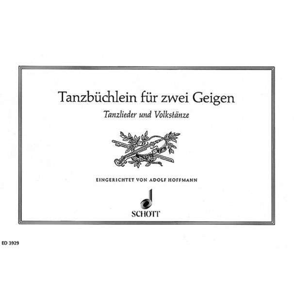 Tanzbuchlein Fur Zwei Geigen