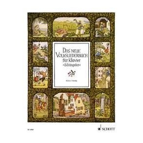 The new folksong book for piano : Folksong collection in easy movements