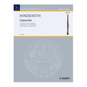 Clarinet Concerto : piano reduction with solo part