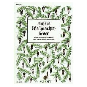 Unsere Weihnachtslieder : 43 Weihnachtslieder leicht gesetzt
