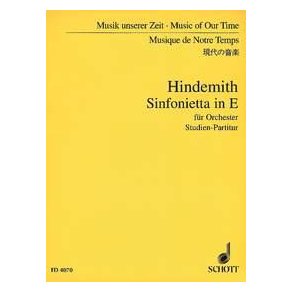 Sinfonietta in E : Music Of Our Time