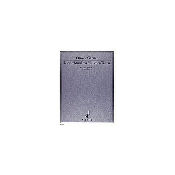 Kleine Musik zu festlichem Tag