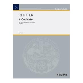 Sechs Gedichte op. 73 : aus Westöstlicher Diwan