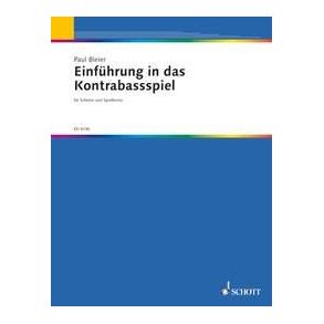 Einfuhrung in das Kontrabassspiel : fur Schulen und Spielkreise