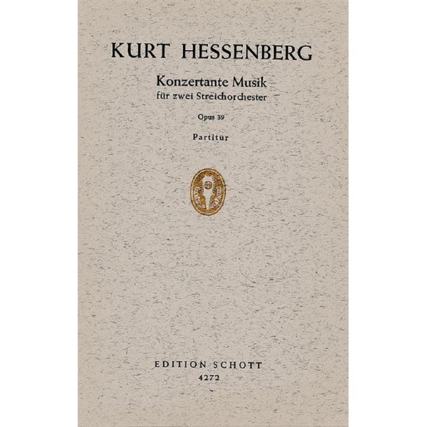 Concertante Music op. 39