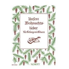 Unsere Weihnachtslieder : 43 Weihnachtslieder leicht gesetzt